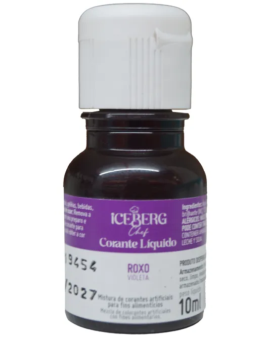 CORANTE LÍQUIDO ROXO ICEBERG 10ML