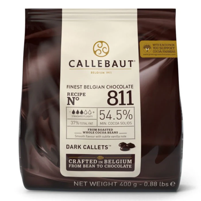Mini Callebaut 811 Meio Amargo 400g
