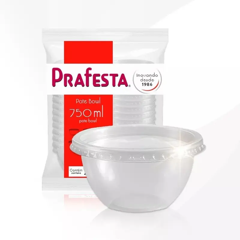Pote Bowl 750ml c/ Sobretampa