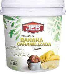 PREPARADO DE BANANA CARAMELIZADA 4,5kg JEB