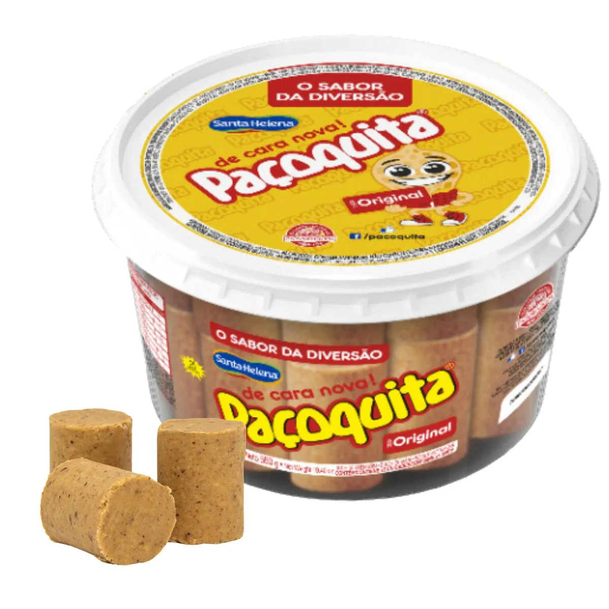Paçoquita Rolha Desembalada (65un)