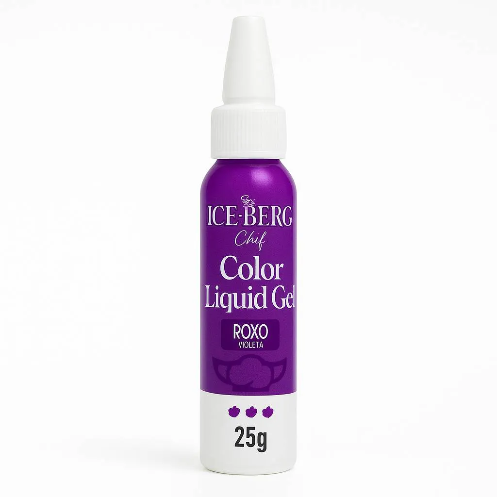 COLOR LIQUID GEL ROXO ICEBERG 25G