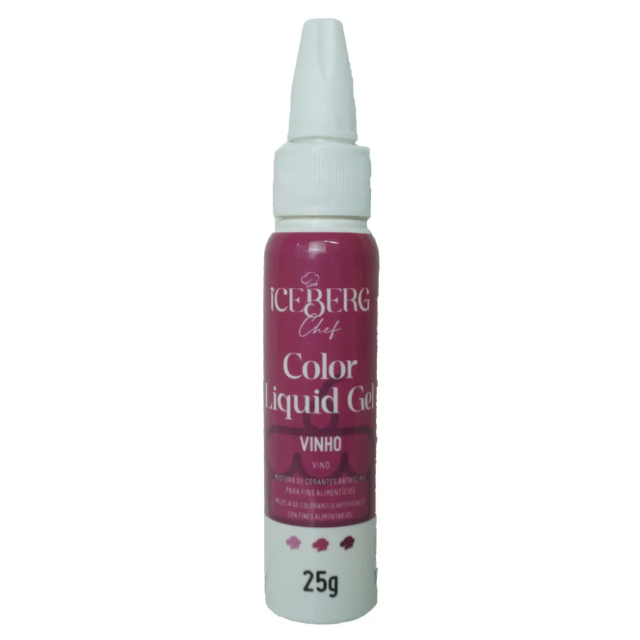 COLOR LIQUID GEL VINHO ICEBERG 25G