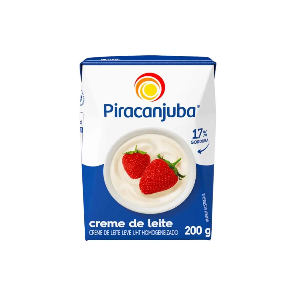 CREME  DE LEITE PIRACANJUBA 200G