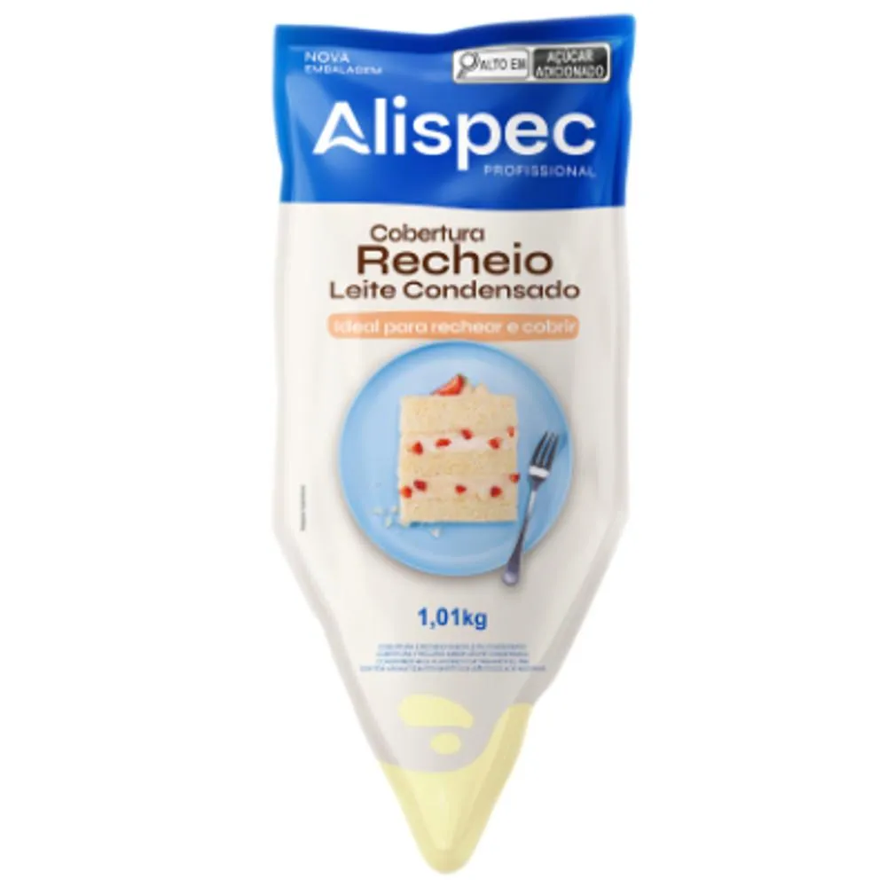 BISNAGA LEITE CONDENSADO ALISPEC 1kg