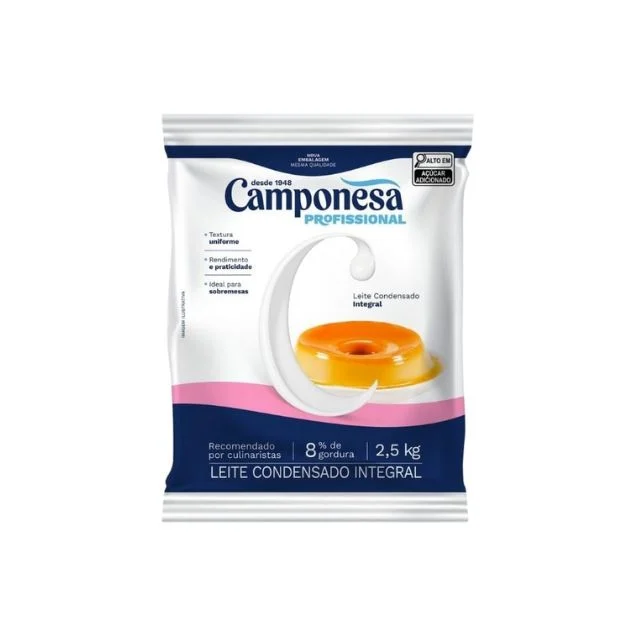 Leite Condensado Camponesa 2,5kg