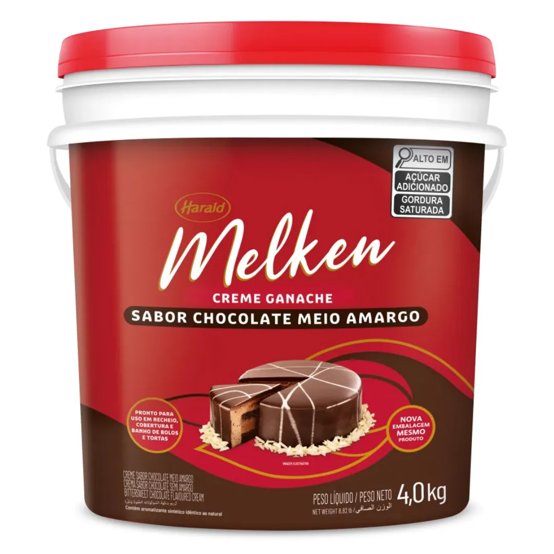 Melken Creme Meio Amargo 4kg