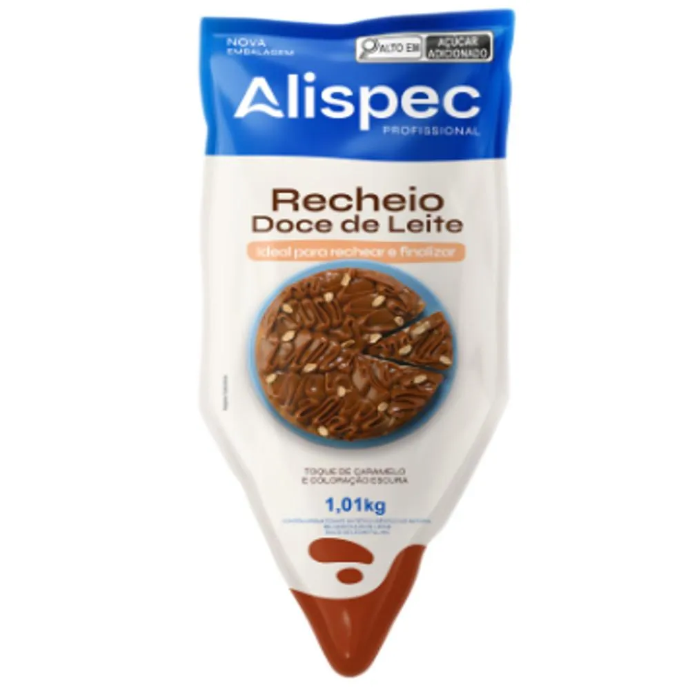 BISNAGA DOCE DE LEITE CARAMELO ALISPEC 1kg