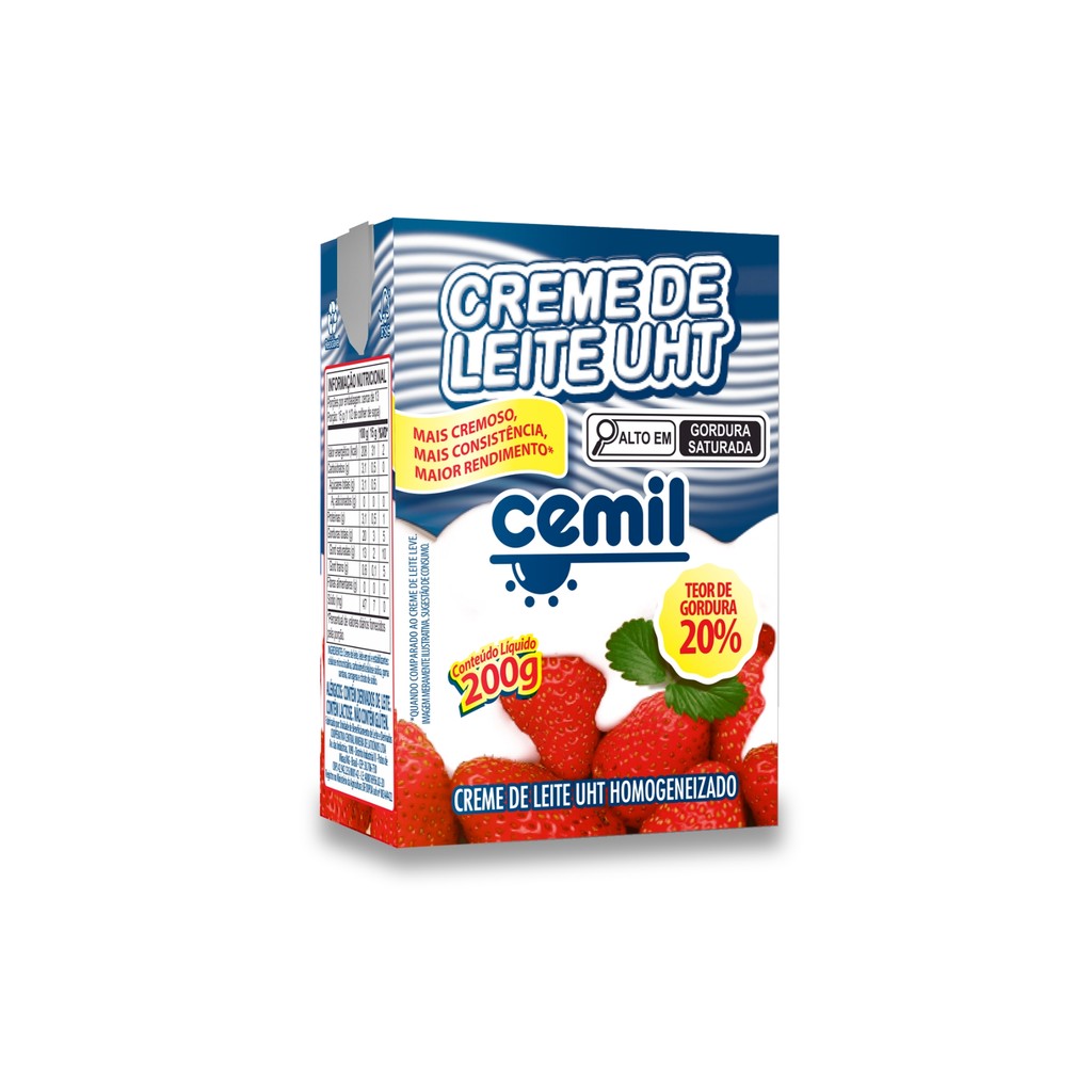 Creme de Leite Cemil 200g
