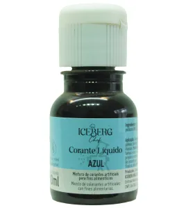 CORANTE LÍQUIDO AZUL ICEBERG 10ML