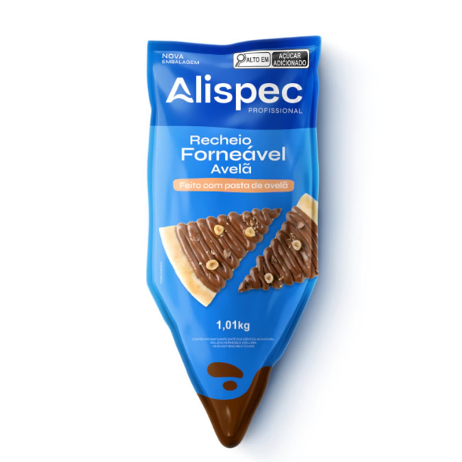 BISNAGA FORNEÁVEL AVELÃ ALISPEC 1kg