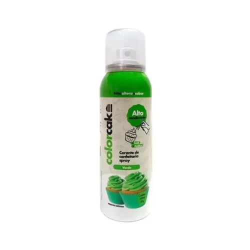 SPRAY CORANTE COLORCAKE VERDE 70ML