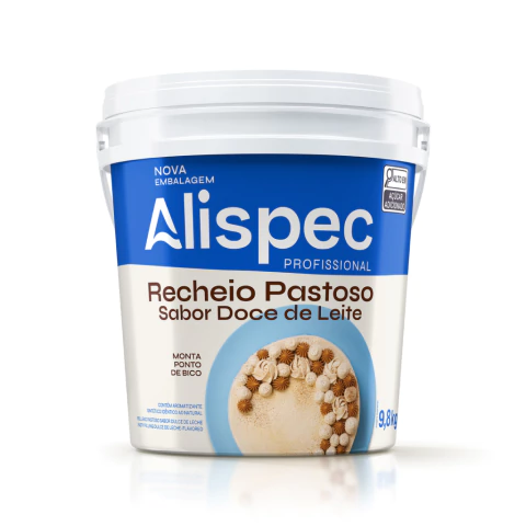 RECHEIO PASTOSO SABOR DOCE DE LEITE ALISPEC 9,8kg