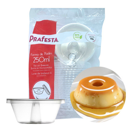EMBALAGEM Pudim c/ Sobretampa 250ml