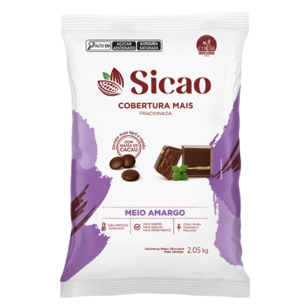 Sicao COBERTURA MAIS Meio Amargo 2kg