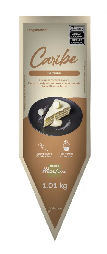 Bisnaga Leitinho Caribe 1kg