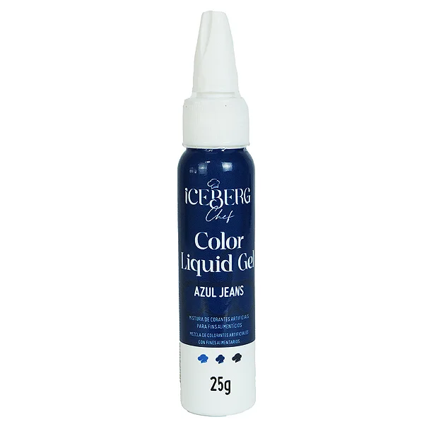 COLOR LIQUID GEL AZUL JEANS ICEBERG 25G